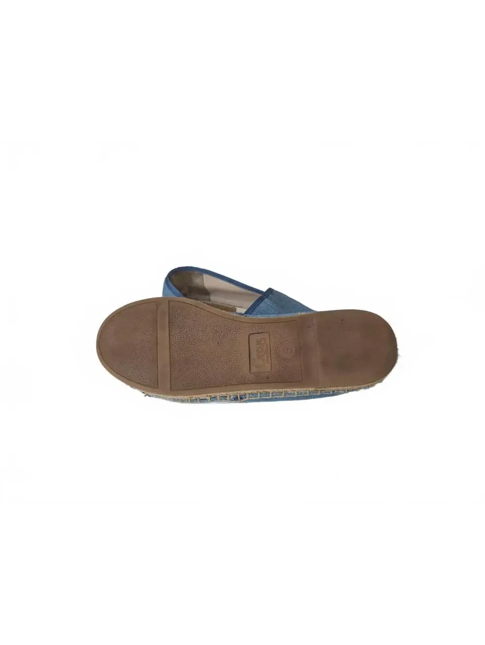 Circus by Sam Edelman Blue Denim Espadrille Flats Size 8